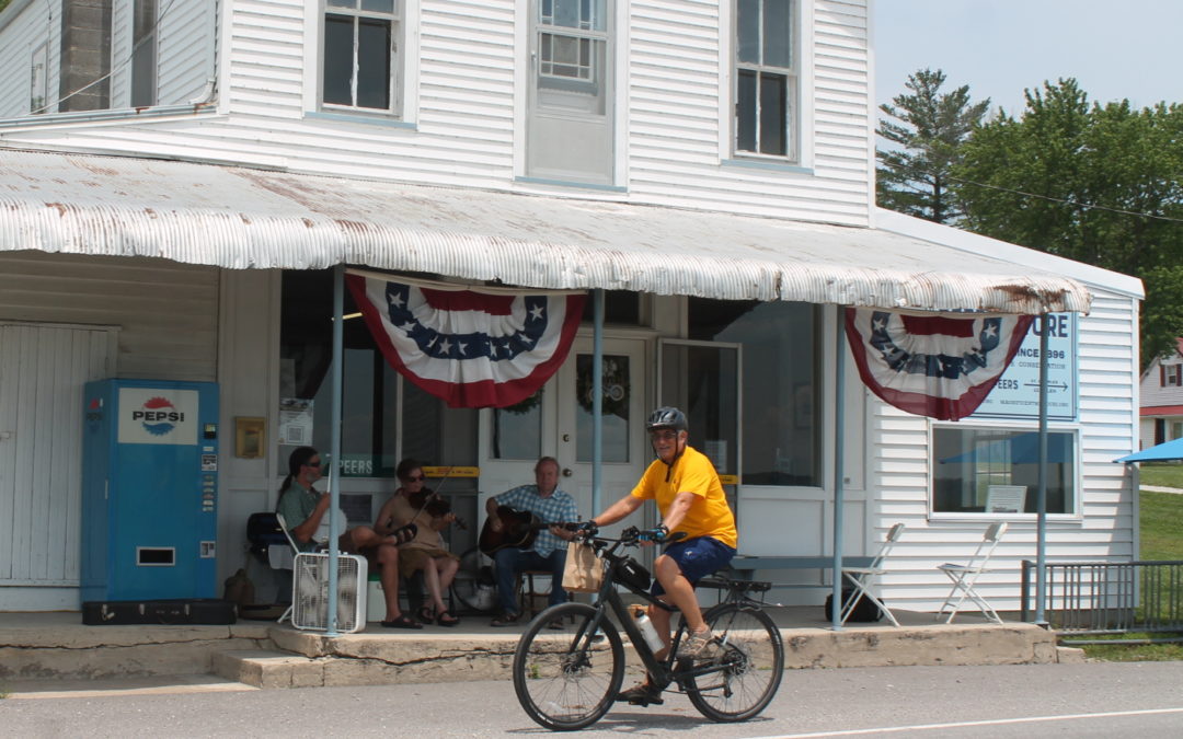 Two Cyclists, Three Flat Tires & One Happy Ending at Peers Store