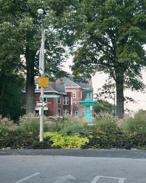 Fountain Park trees and garden beds maintained with support from Magnificent Missouri