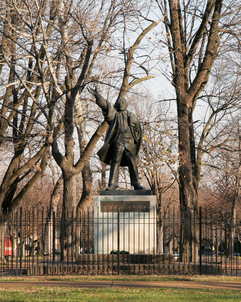 The only statue of Martin Luther King, Jr., in the state of Missouri