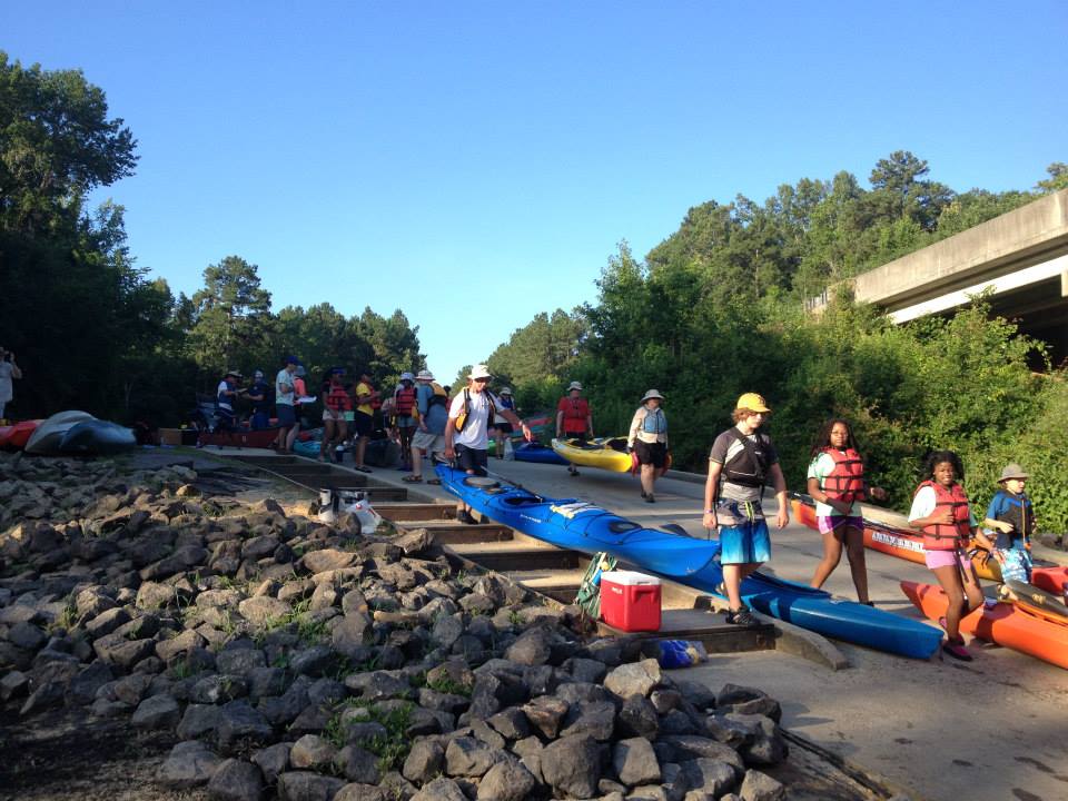 Rob Hunt, of the Watershed Committee of the Ozarks, earned a scholarship from the Katy Land Trust and Magnificent Missouri to participate in Paddle Georgia.