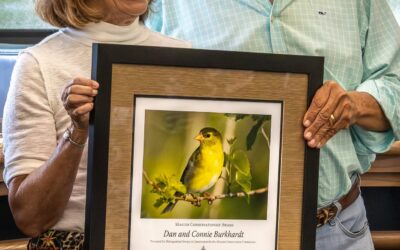 Dan & Connie Burkhardt Receive Master Conservationist Award